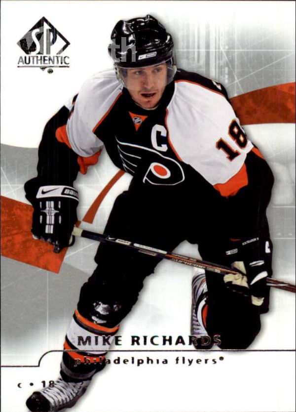 NHL 2008-09 SP Authentic - No. 38 - Mike Richards