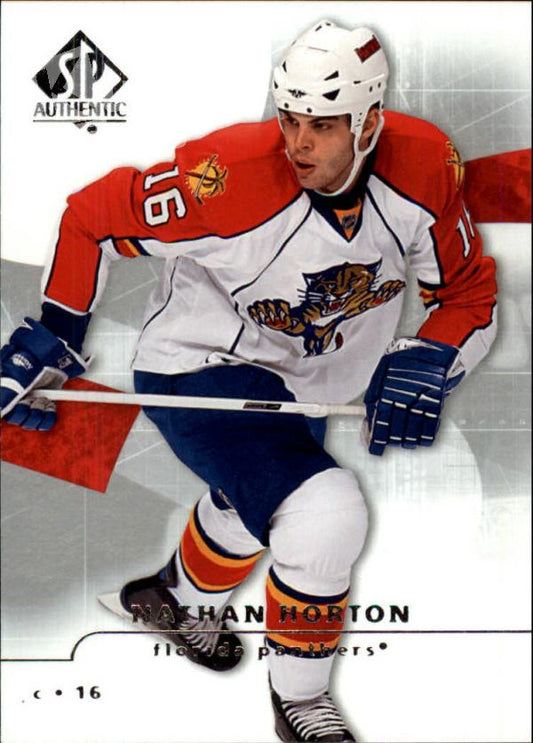 NHL 2008-09 SP Authentic - No 36 - Nathan Horton