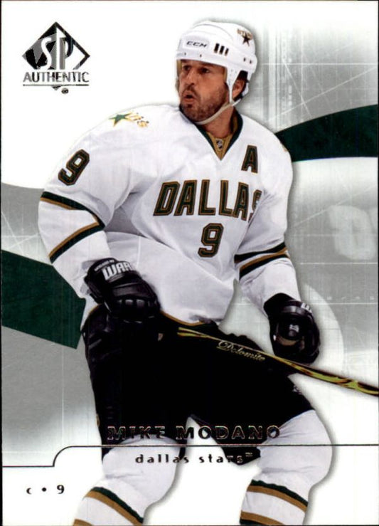 NHL 2008-09 SP Authentic - No 40 - Mike Modano