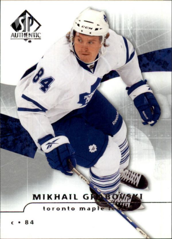 NHL 2008-09 SP Authentic - No 42 - Mikhail Grabovski