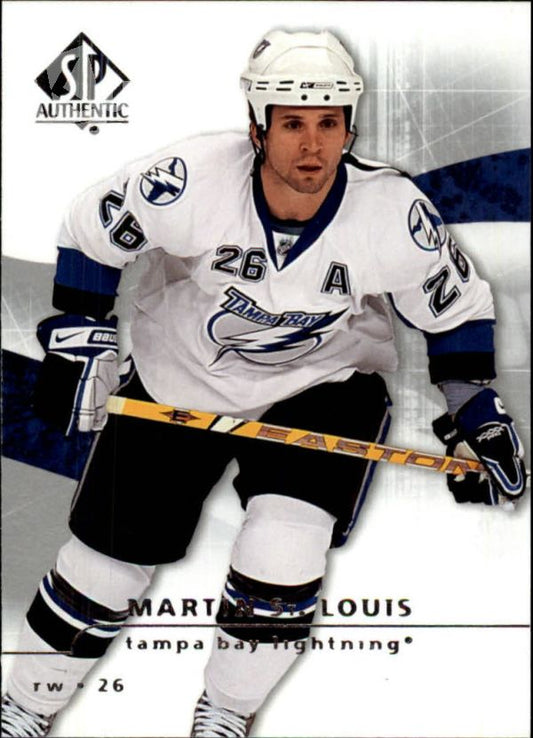 NHL 2008-09 SP Authentic - No 44 - Martin St. Louis