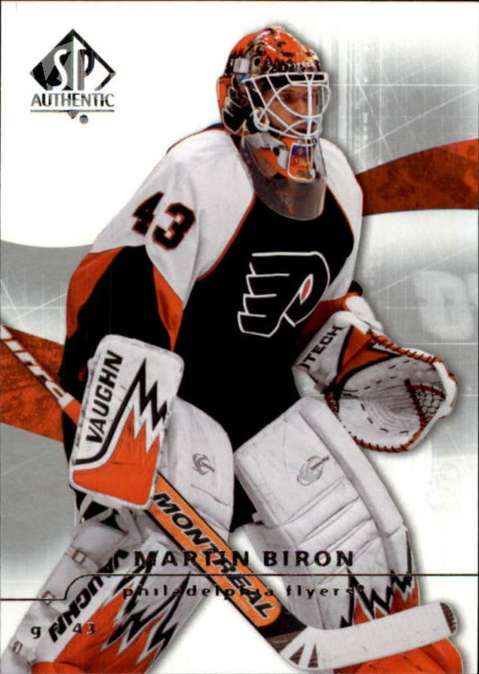 NHL 2008-09 SP Authentic - No 46 - Martin Biron