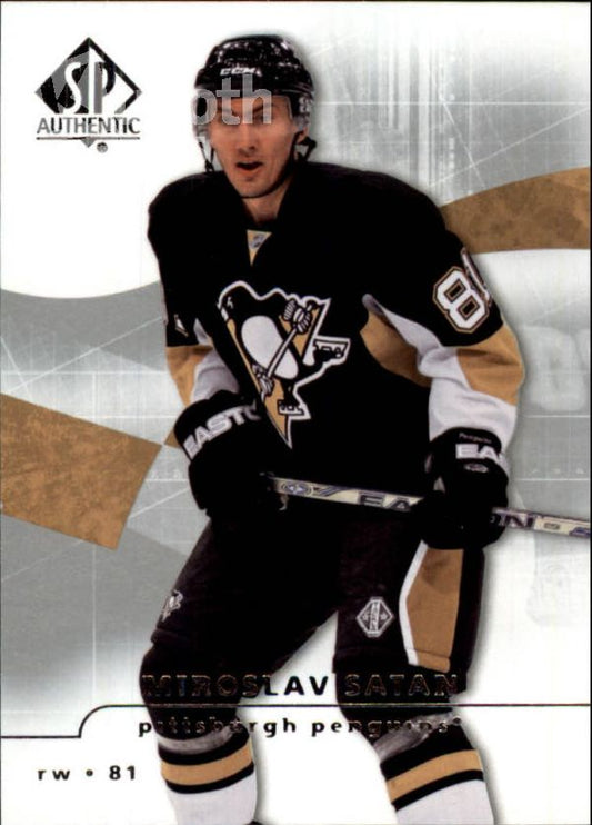 NHL 2008-09 SP Authentic - No 48 - Miroslav Satan