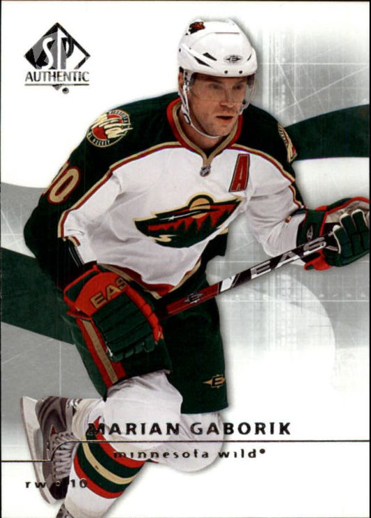 NHL 2008-09 SP Authentic - No 50 - Marian Gaborik