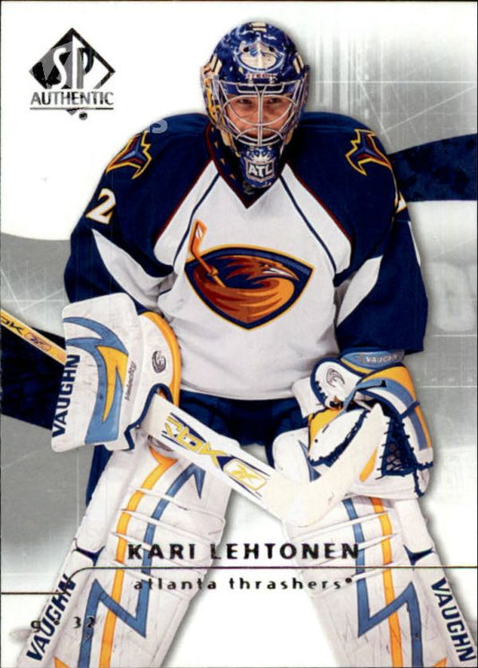 NHL 2008-09 SP Authentic - No 53 - Kari Lehtonen