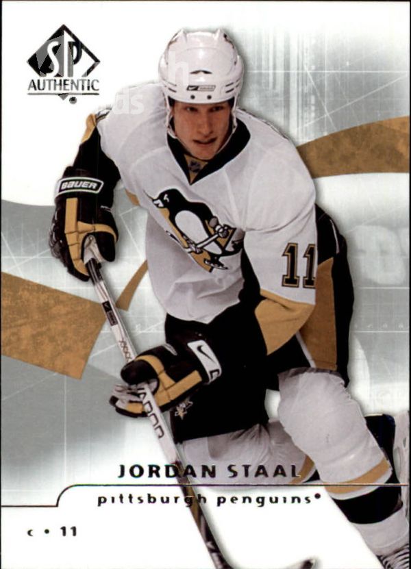 NHL 2008-09 SP Authentic - No. 54 - Jordan Staal