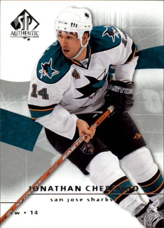 NHL 2008-09 SP Authentic - No 56 - Jonathan Cheechoo