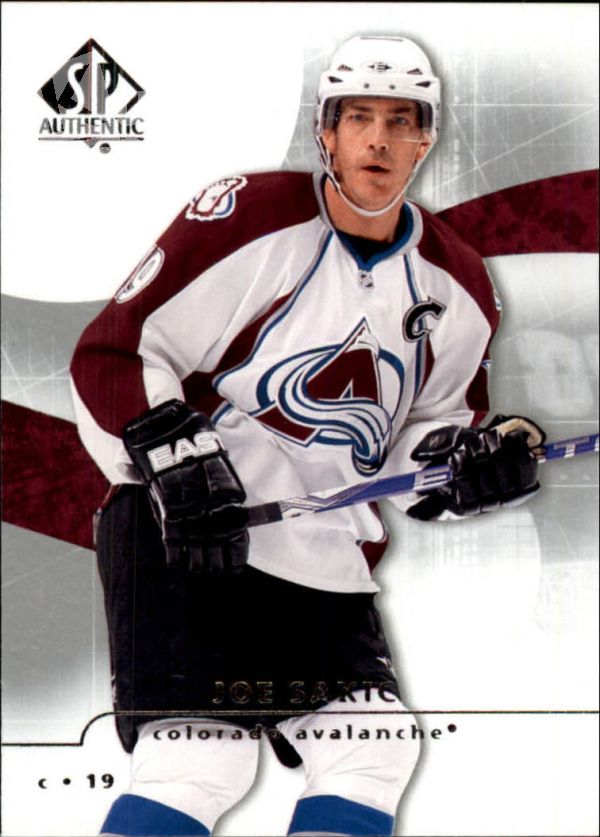 NHL 2008-09 SP Authentic - No 59 - Joe Sakic