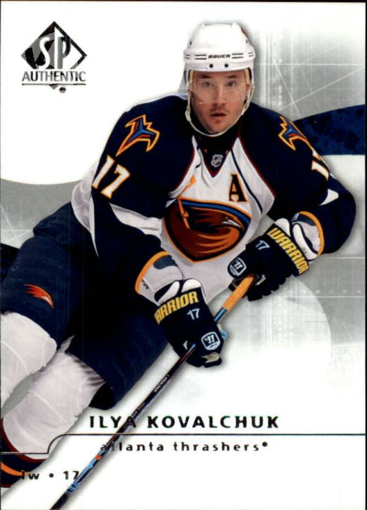 NHL 2008-09 SP Authentic - No 66 - Ilya Kovalchuk