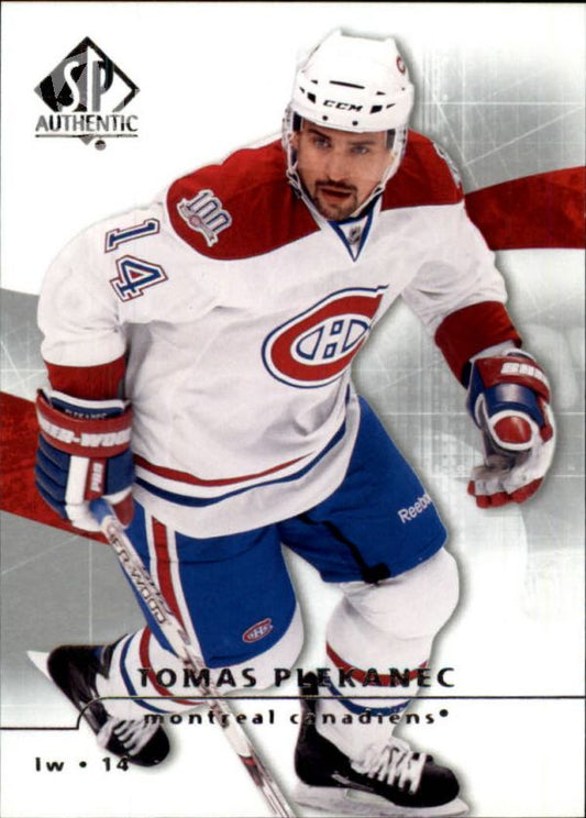 NHL 2008-09 SP Authentic - No 70 - Tomas Plekanec