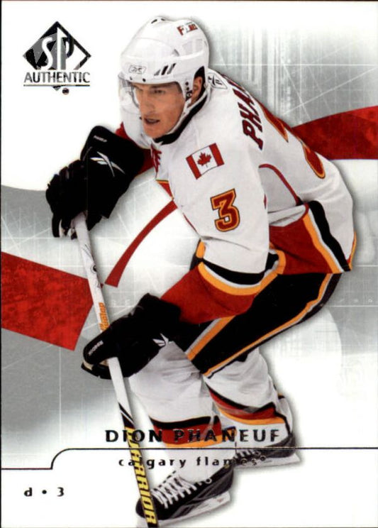 NHL 2008-09 SP Authentic - No 75 - Dion Phaneuf