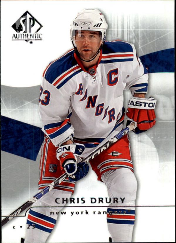 NHL 2008-09 SP Authentic - No 86 - Chris Drury