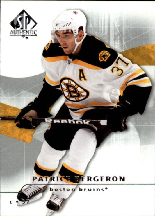 NHL 2008-09 SP Authentic - No 93 - Patrice Bergeron