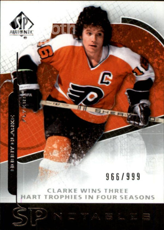 NHL 2008-09 SP Authentic - No 103 - Bobby Clarke