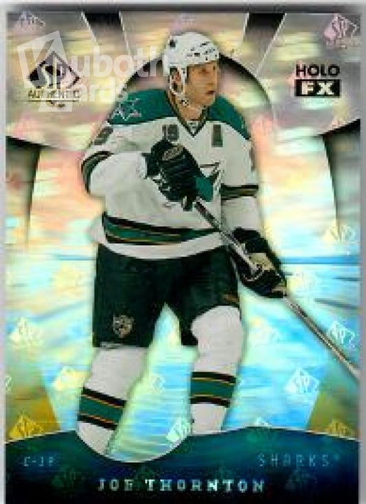 NHL 2008-09 SP Authentic Holoview FX - No FX77 - Joe Thornton