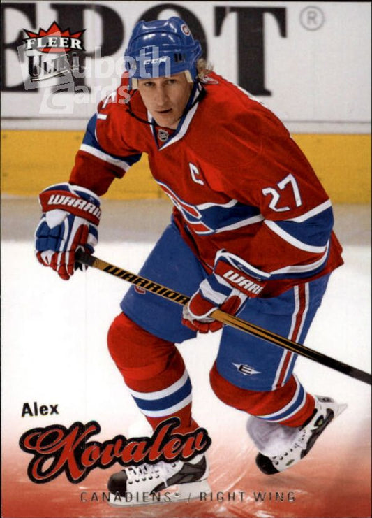 NHL 2008-09 Ultra - No. 36 - Alex Kovalev