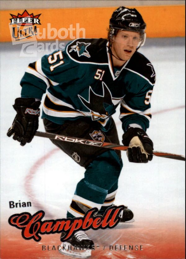 NHL 2008-09 Ultra - No 124 - Brian Campbell