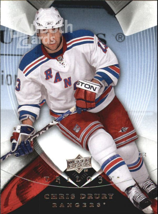 NHL 2008-09 Upper Deck Trilogy - No 13 - Chris Drury