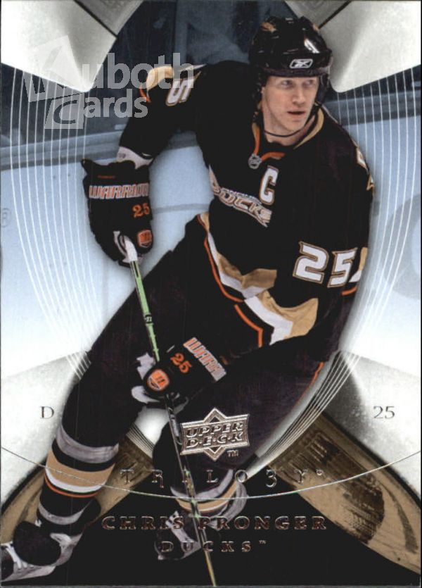 NHL 2008-09 Upper Deck Trilogy - No 15 - Chris Pronger