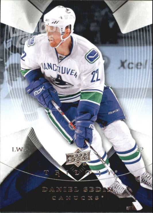 NHL 2008-09 Upper Deck Trilogy - No 20 - Daniel Sedin