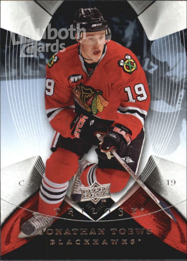 NHL 2008-09 Upper Deck Trilogy - No 40 - Jonathan Toews