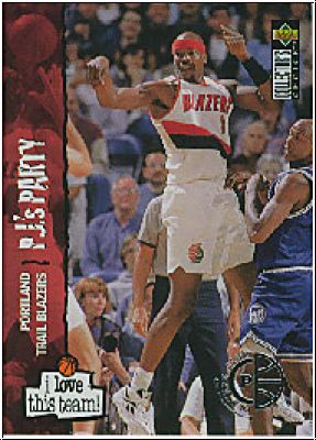 NBA 1995-96 Collector's Choice Players Club - No 387 - Clifford Robinson