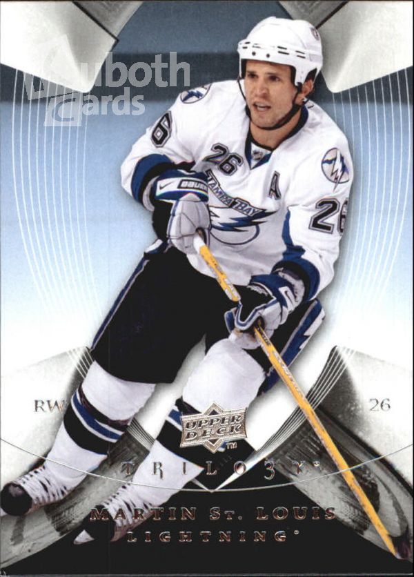 NHL 2008-09 Upper Deck Trilogy - No 52 - Martin St. Louis