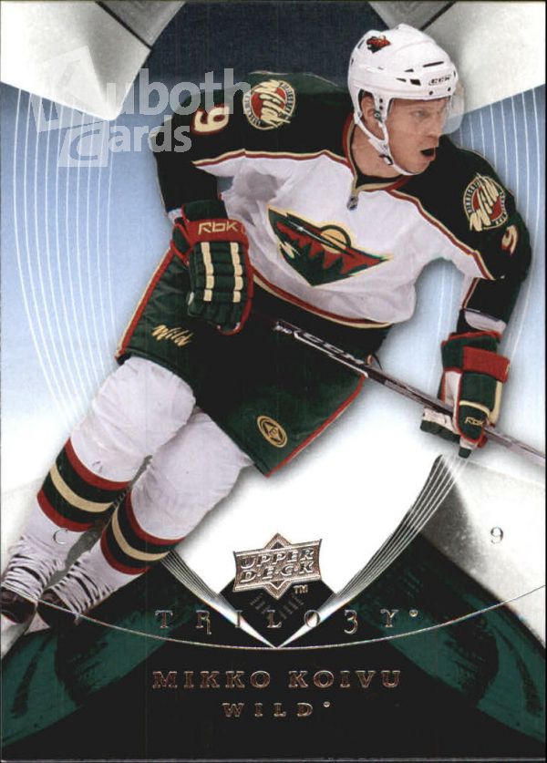 NHL 2008-09 Upper Deck Trilogy - No 61 - Mikko Koivu