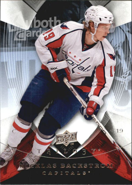 NHL 2008-09 Upper Deck Trilogy - No 63 - Nicklas Backstrom