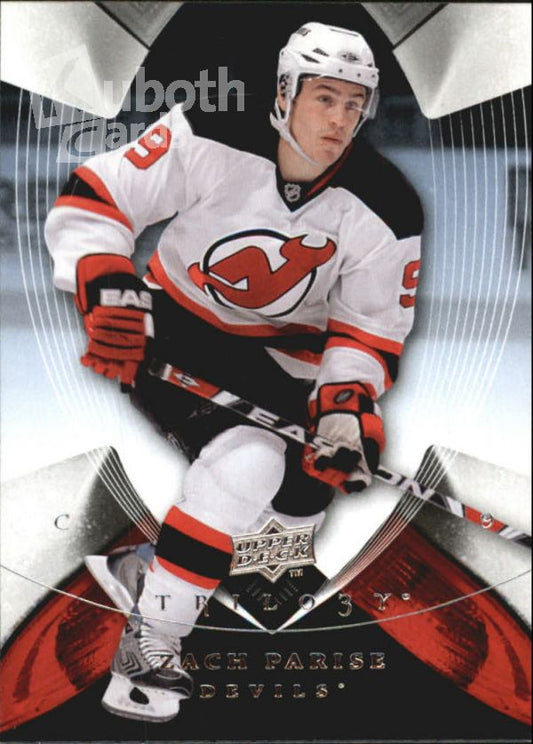 NHL 2008-09 Upper Deck Trilogy - No 100 - Zach Parise