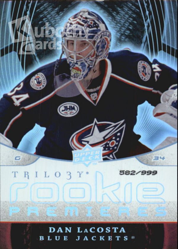 NHL 2008-09 Upper Deck Trilogy - No 146 - Dan LaCosta