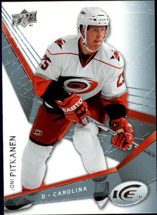 NHL 2008-09 Upper Deck Ice - No. 42 - Joni Pitkanen