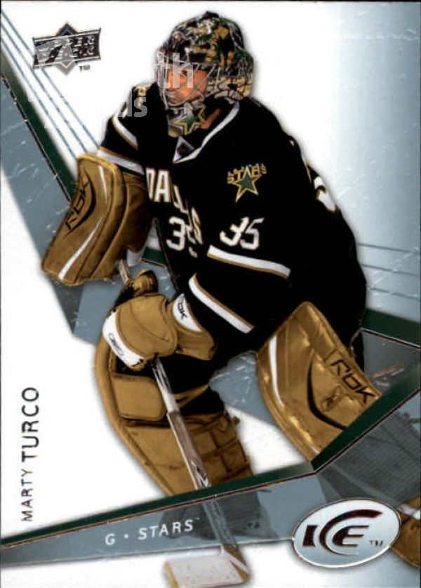 NHL 2008-09 Upper Deck Ice - No. 54 - Marty Turco