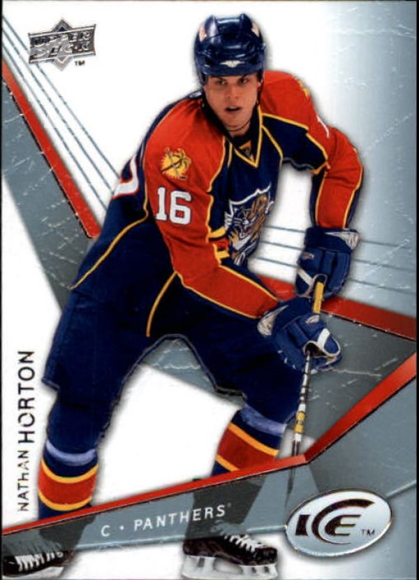 NHL 2008-09 Upper Deck Ice - No. 63 - Nathan Horton