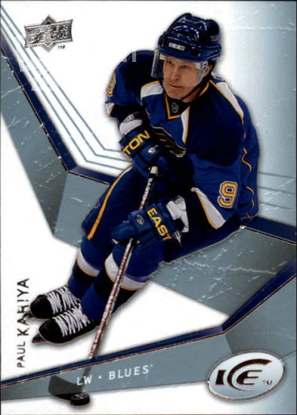 NHL 2008-09 Upper Deck Ice - No. 72 - Paul Kariya