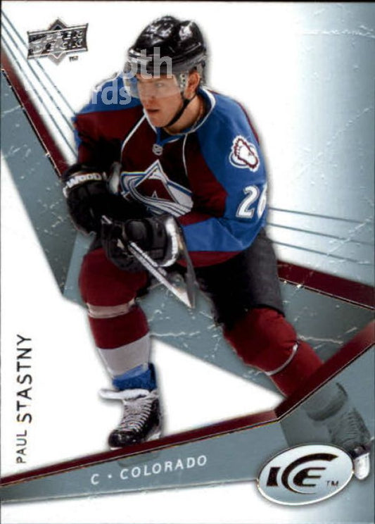 NHL 2008-09 Upper Deck Ice - No. 74 - Paul Stastny