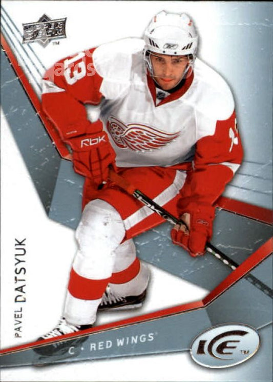 NHL 2008-09 Upper Deck Ice - No. 75 - Pavel Datsyuk