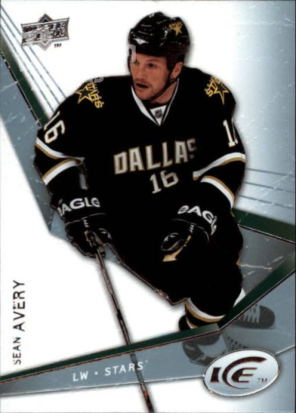 NHL 2008-09 Upper Deck Ice - No 86 - Sean Avery