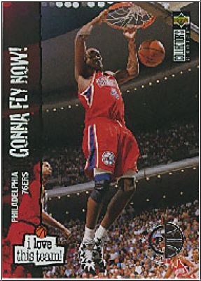 NBA 1995-96 Collector's Choice Players Club - No 385 - Sharone Wright