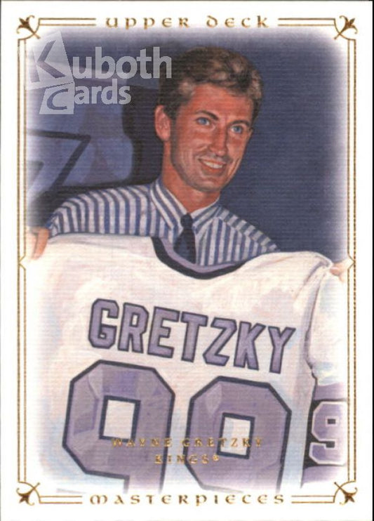 NHL 2008-09 UD Masterpieces - No 20 - Wayne Gretzky