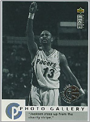 NBA 1995-96 Collector's Choice Players Club - No 401 - Mark Jackson