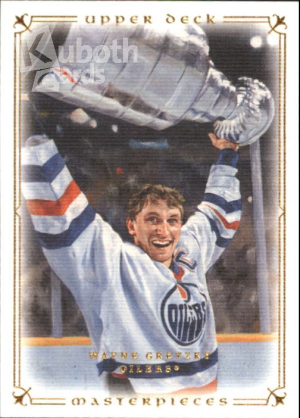 NHL 2008-09 UD Masterpieces - No 38 - Wayne Gretzky