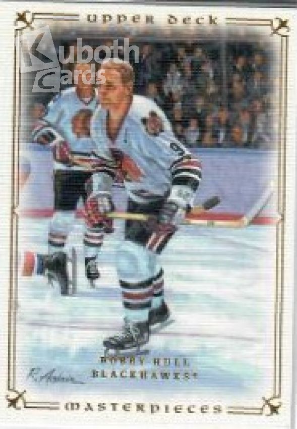 NHL 2008-09 UD Masterpieces - No 46 - Bobby Hull