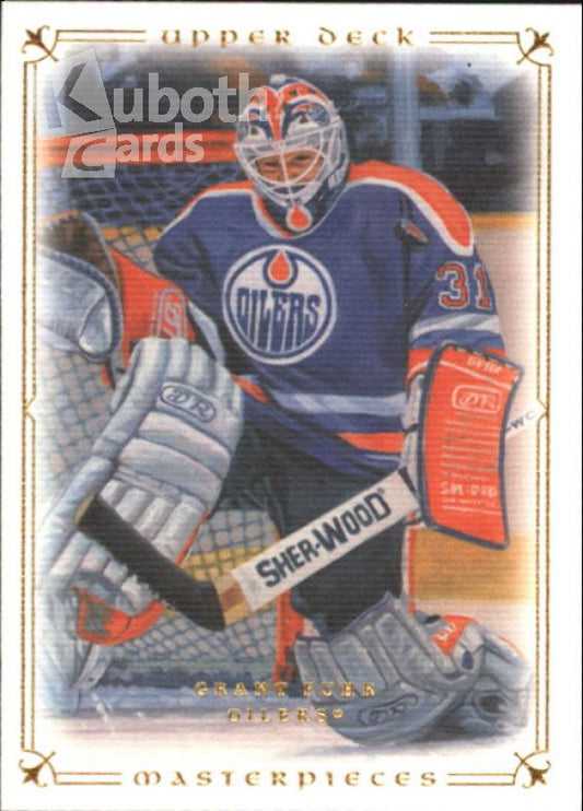 NHL 2008-09 UD Masterpieces - No 47 - Grant Fuhr