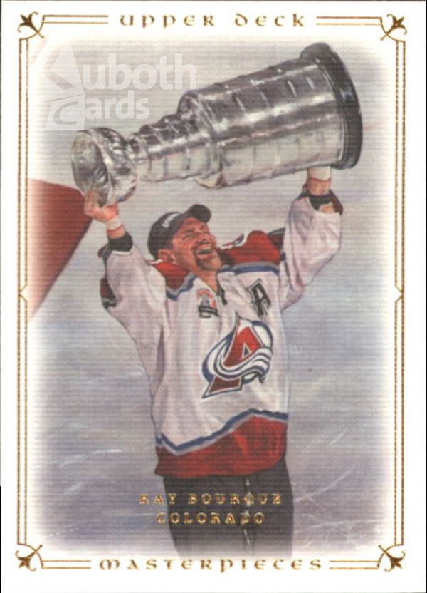 NHL 2008-09 UD Masterpieces - No 15 - Ray Bourque