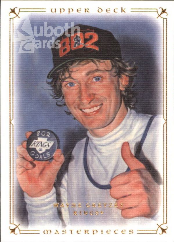 NHL 2008-09 UD Masterpieces - No 78 - Wayne Gretzky