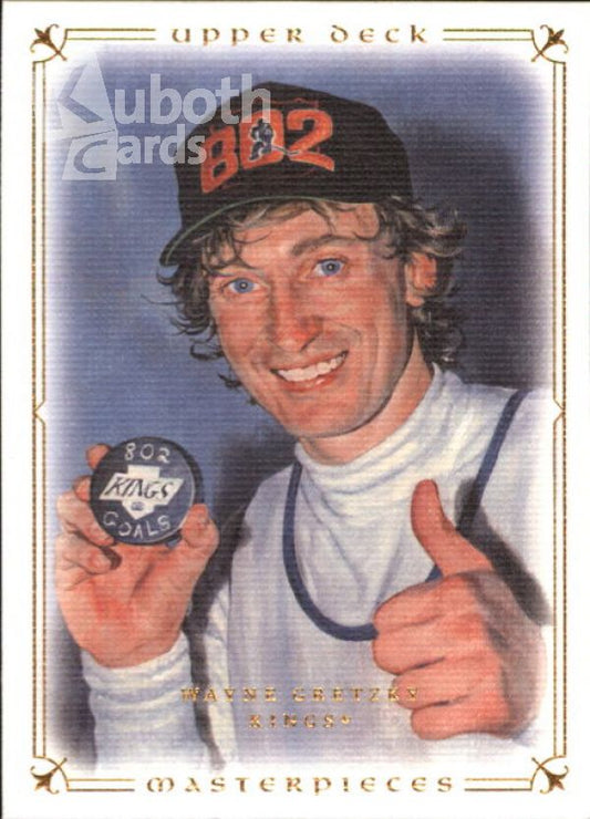 NHL 2008-09 UD Masterpieces - No 78 - Wayne Gretzky