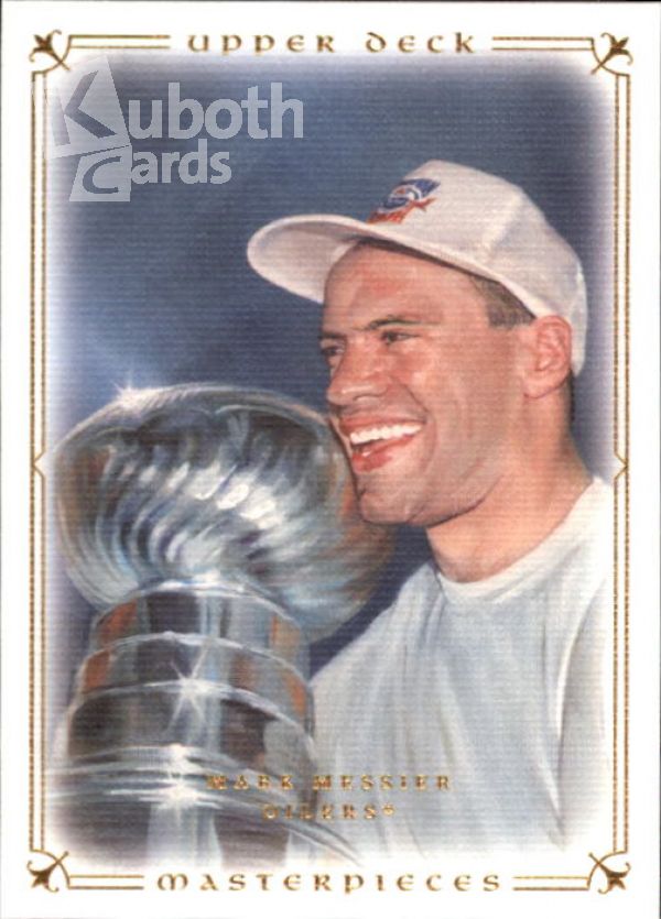 NHL 2008-09 UD Masterpieces - No 79 - Mark Messier