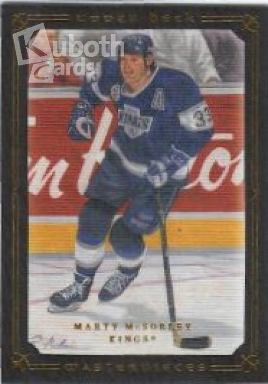 NHL 2008-09 UD Masterpieces Brown - No 66 - Marty McSorley