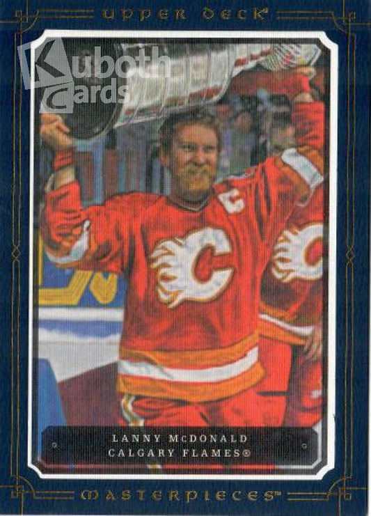 NHL 2008-09 UD Masterpieces 5x7 - No XL-LM - Lanny McDonald